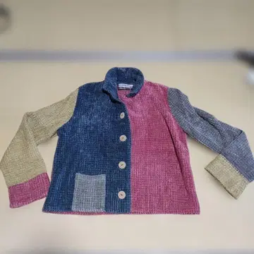 NEPOCHIKO 멀티 컬러 가디건