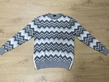 [JOSEPH] 지그재그 패턴 니트 스웨터