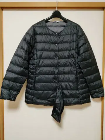 새상품 프리미엄 라이트 다운 자켓 L 블랙