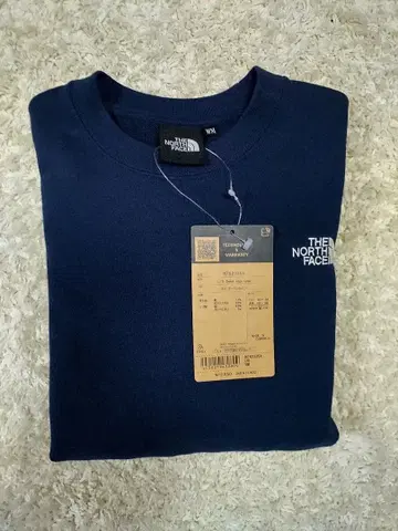 THE NORTH FACE 네이비 트레이닝복 M 사이즈 (여성용)