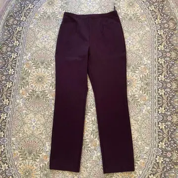 아리키 고급감 스트레이트 팬츠 보르도 LL 사이즈