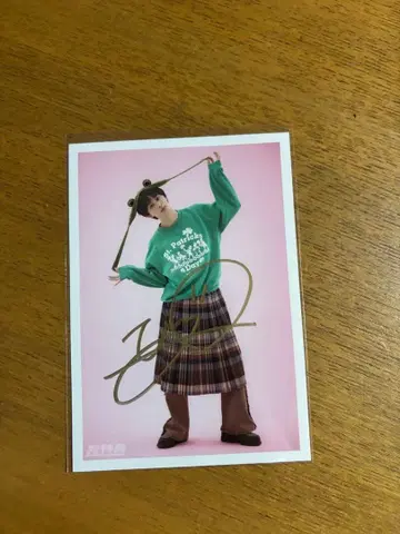 초특급 타쿠야 30th 생탄 사인 포함 브로마이드