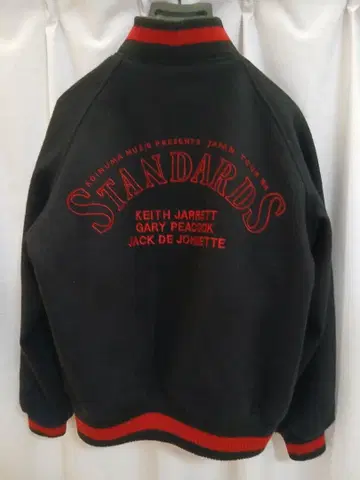'84 KEITH JARRETT 재팬 투어 점퍼 블랙/빨간색 라인