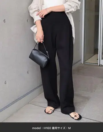 evernavy 분또 커브 팬츠 S 사이즈 블랙