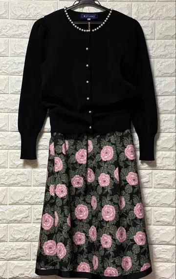 M's GRACY 옷깃 펄 가디건 40