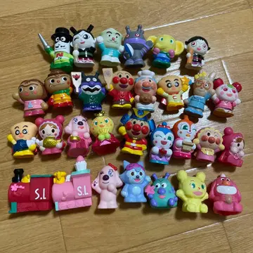 호빵맨 손가락 인형 소프트 비닐 30개 묶음