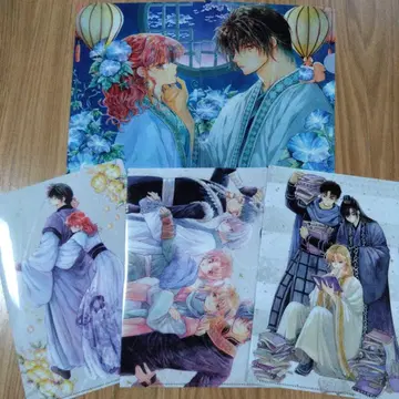 새벽의 연화 클리어 파일 5세트 꽃과 꿈 부록