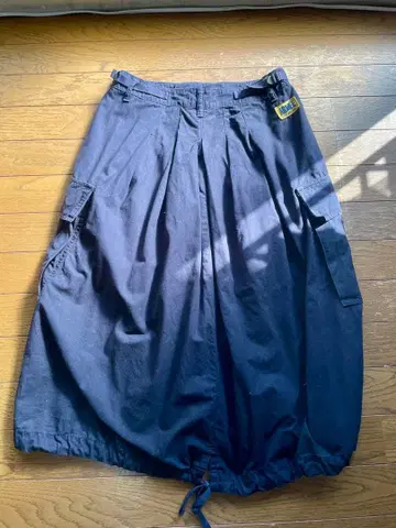 티그르브로칸테 다크 네이비 카고 스커트