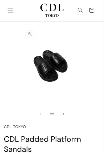 CDL 샌들 L 사이즈