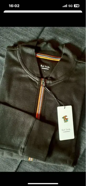 Paul Smith 블랙 풀 집업 자켓