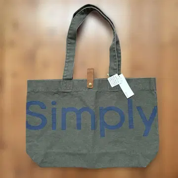 Simply 로고 토트백