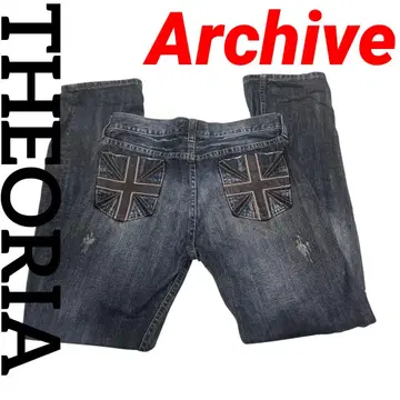 Archive 'THEORIA 세오리아' 유니언 잭 데님