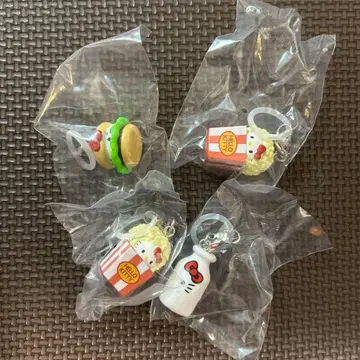 키티 가챠 헬로키티 아메리칸 디자인 메지루시 액세서리