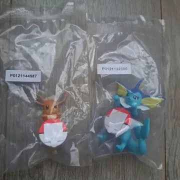 포켓몬 제일복권 F상 길거리 산책 챠라링 프렌즈 이브이 샤미드 2세트