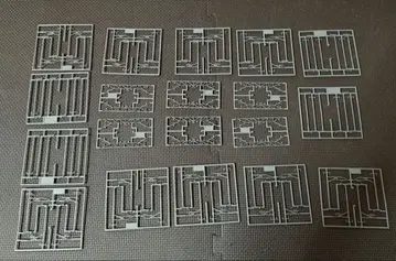 N 게이지 철도 모형 부품 세트