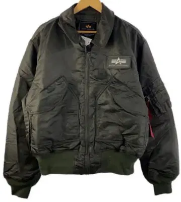 ALPHA CWU-45 플라이트 자켓 XL 탑건 빨간색 택 포함