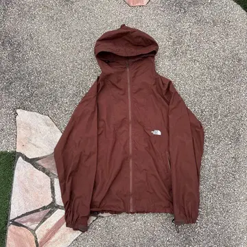 THE NORTH FACE 컴팩트 자켓 브라운 드로 코드