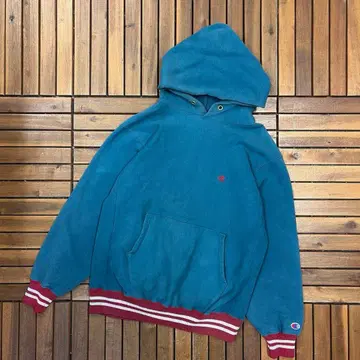 90s USA제 Champion 트리코 태그 리버스 위브 후드티