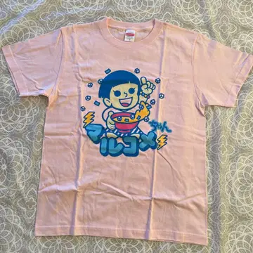 마르코메 캐릭터 T셔츠 반팔 핑크