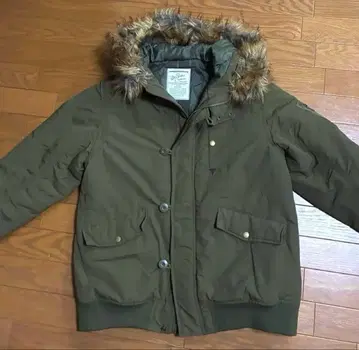 RODEO CROWNS 카키 M 사이즈 퍼 블루종 헤이세이 Y2K