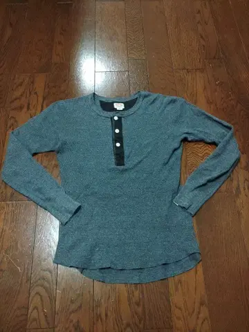 UES WEAR WELL 써멀 헨리넥 롱T 2 그레이