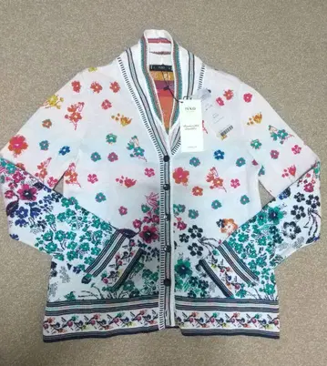 IVKO 이브코 자카드 가디건 택 포함 미사용 새상품