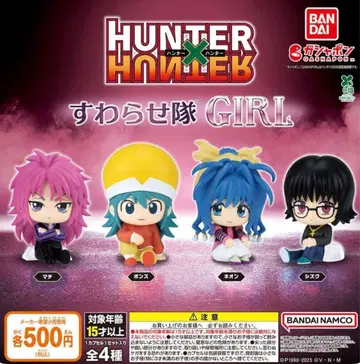 HUNTER x HUNTER 스와라세타이 걸 4종 세트