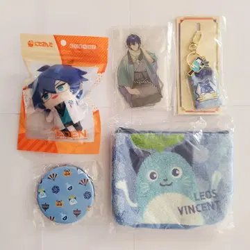 니지산지 레오스 빈센트 1st 2.5주년 파우치 등 묶음 판매