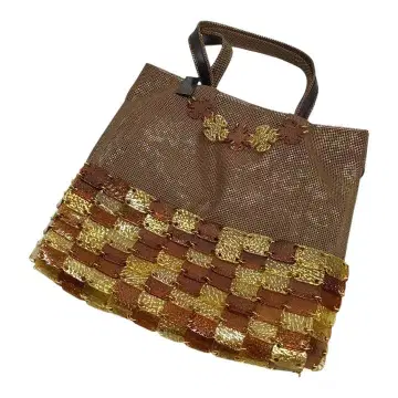 교토 나니와야 상점 NANIWAYA 크리스탈 토트백 8882