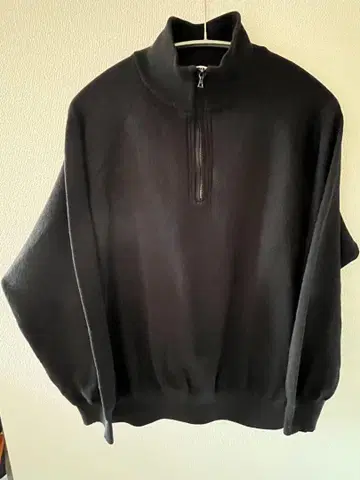 JOHNBULL 하프 지퍼 스웨터