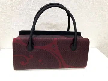 순수 실크 타테니시키 리큐 기모노 가방