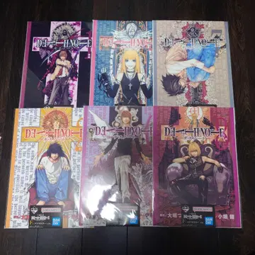 제일복권 DEATH NOTE 데스노트 F상 클리어 포스터 6종