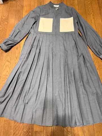 jouetie 플리츠 롱 원피스