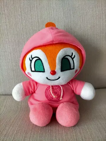 호빵맨 뮤지엄 짤랑이 후드티 봉제 인형