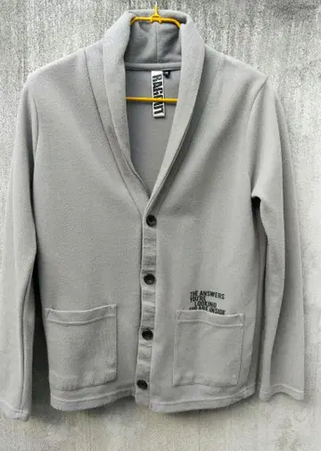 구제 의류 가디건 아메카지 그레이 M 사이즈