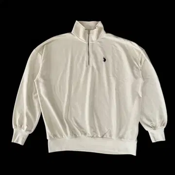 U.S. POLO ASSN. 하프 지퍼 맨투맨