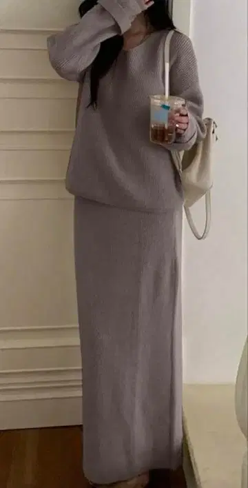 SHEIN Dazy 니트 스웨터 스커트 셋업