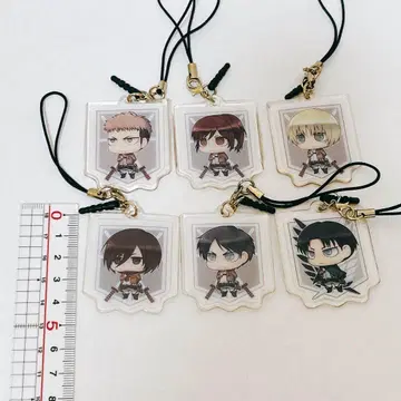 진격의 거인 키링 이어폰 잭