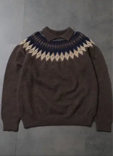 NANO Universe 페어아일 니트