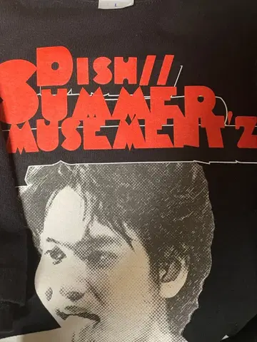 [ 중고품 ] DISH// 밴드T셔츠 밴T