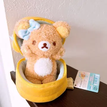 리락쿠마 니코니코 happy for you 봉제 인형 핫케이크형