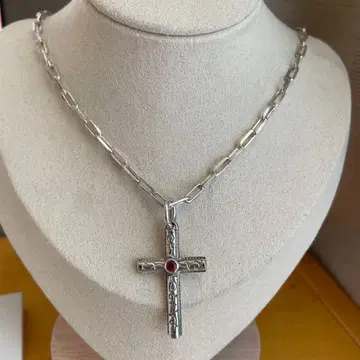 ALPHA STAR 925 실버 목걸이 #3976