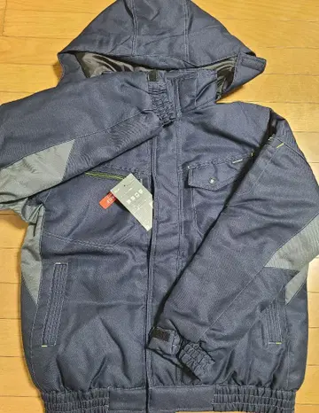 HEAT ASSIST 더블 플랩 방한 블루종 3L 네이비