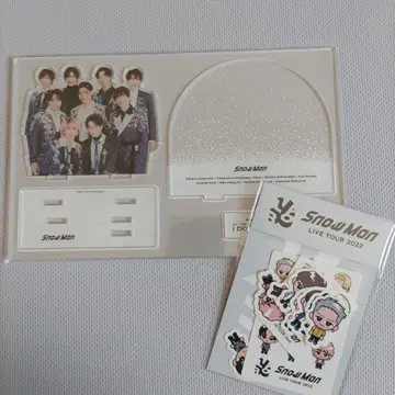 SnowMan 아크릴 스탠드 집합 스티커