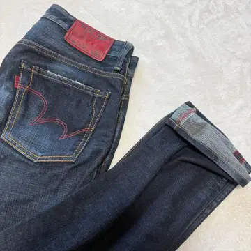 에드윈 블루 립 503 슬림 31 x 32 EDWIN 데님 청바지