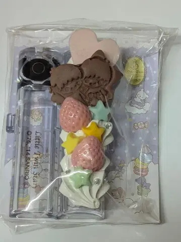 키키라라 리틀트윈스타 돌체 데코 도장 케이스 산리오