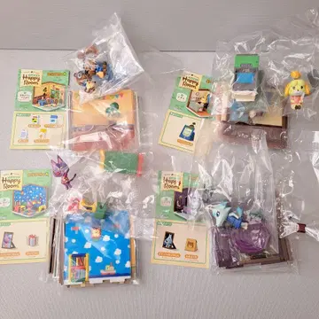 동물의 숲 Happy Room 4세트 리멘트 해피룸