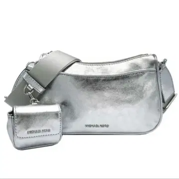 MICHAEL KORS 실버 숄더백