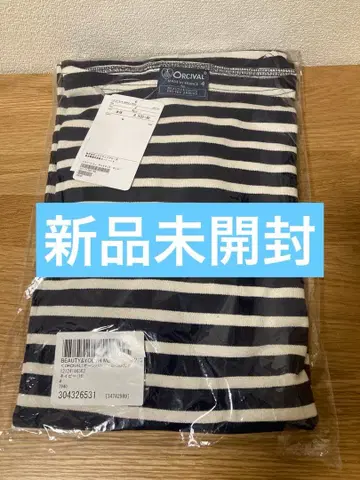 새상품 ORCIVAL 오르치발 티셔츠 BASQUE BOAT 사이즈 4