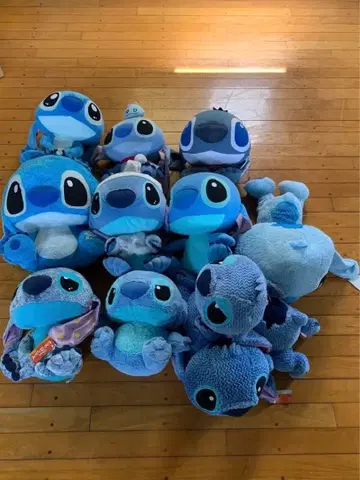 디즈니 스티치 봉제 인형 모음 레트로
